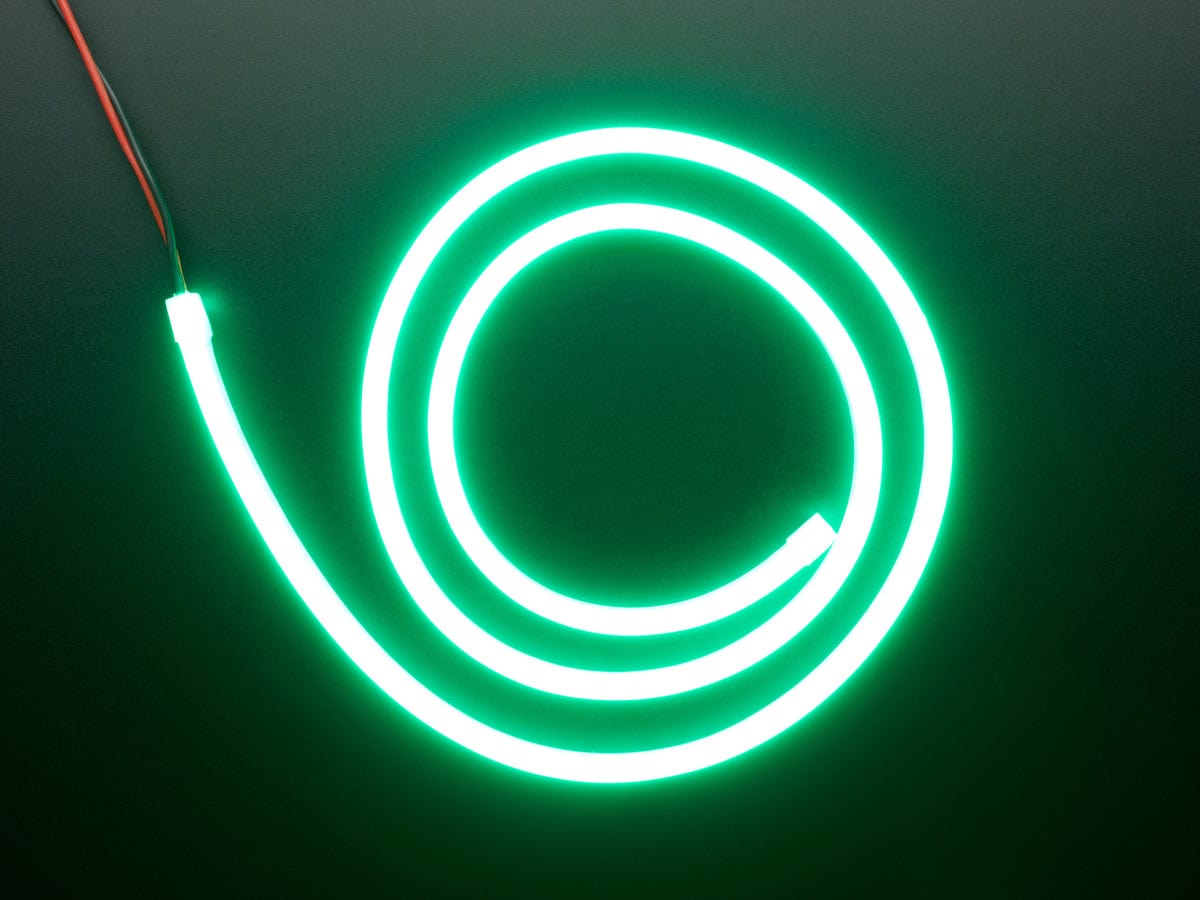 Flexible Silicone Neon-Like LED Strip - 1 Meter - The Pi Hut