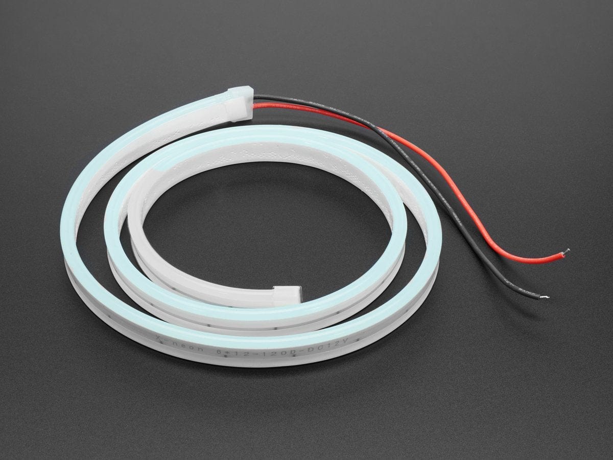 Flexible Silicone Neon-Like LED Strip - 1 Meter - The Pi Hut