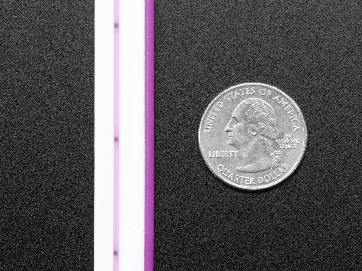 Flexible Silicone Neon-Like LED Strip - 1 Meter - Purple - The Pi Hut