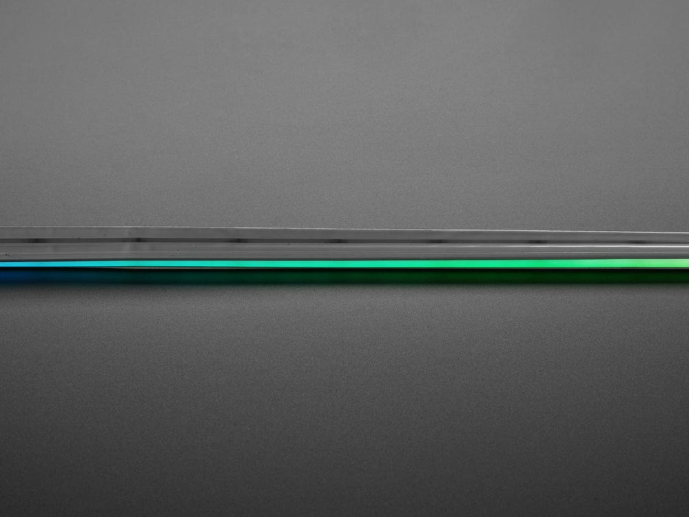 Flexible Silicone Neon-like Skinny NeoPixel LED Strip - The Pi Hut