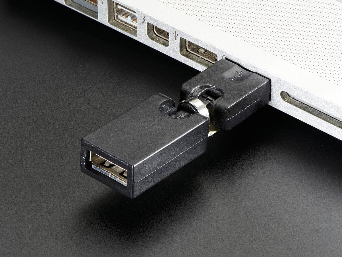 Flexible USB Swivel Adapter - The Pi Hut