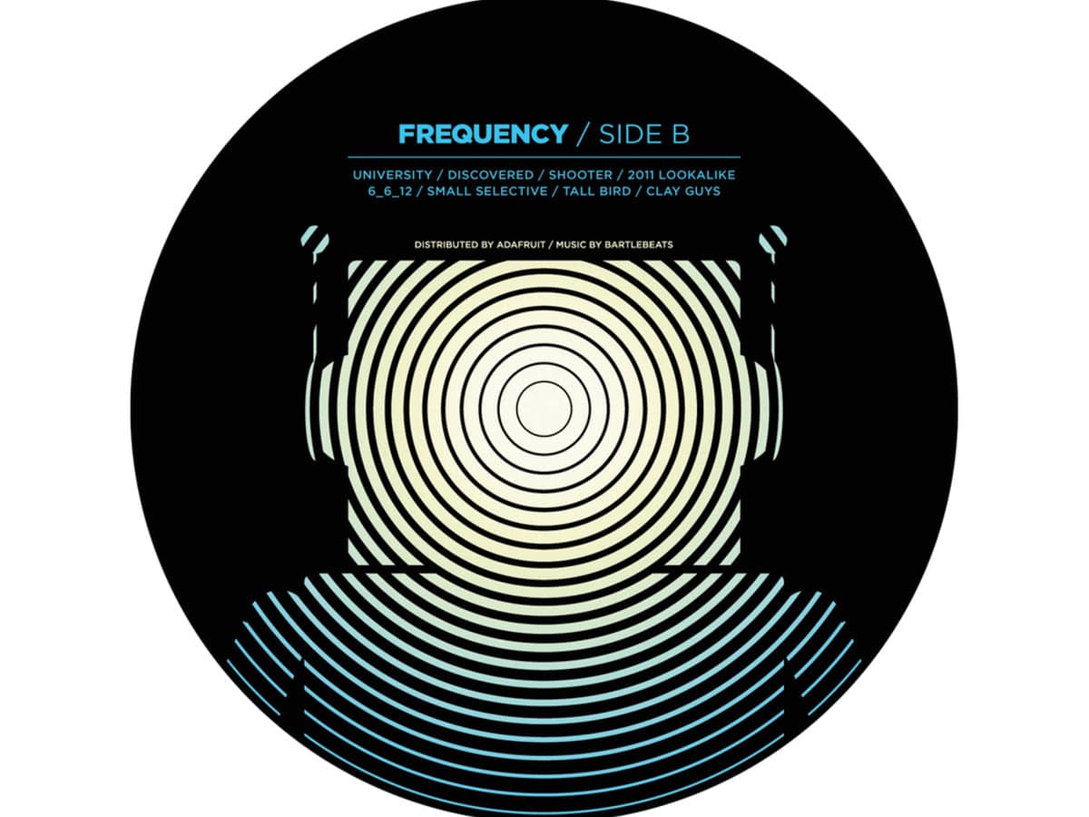 FREQUENCY - Adafruit's 1st Vinyl Record - The Pi Hut