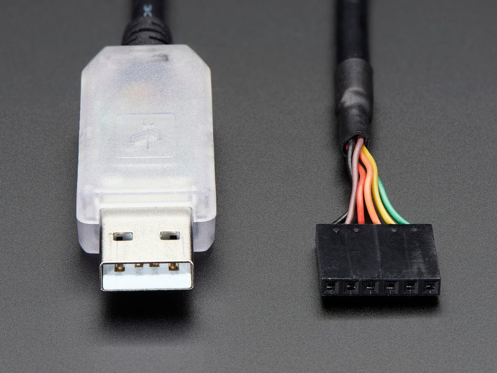 FTDI Serial TTL-232 USB Cable - The Pi Hut