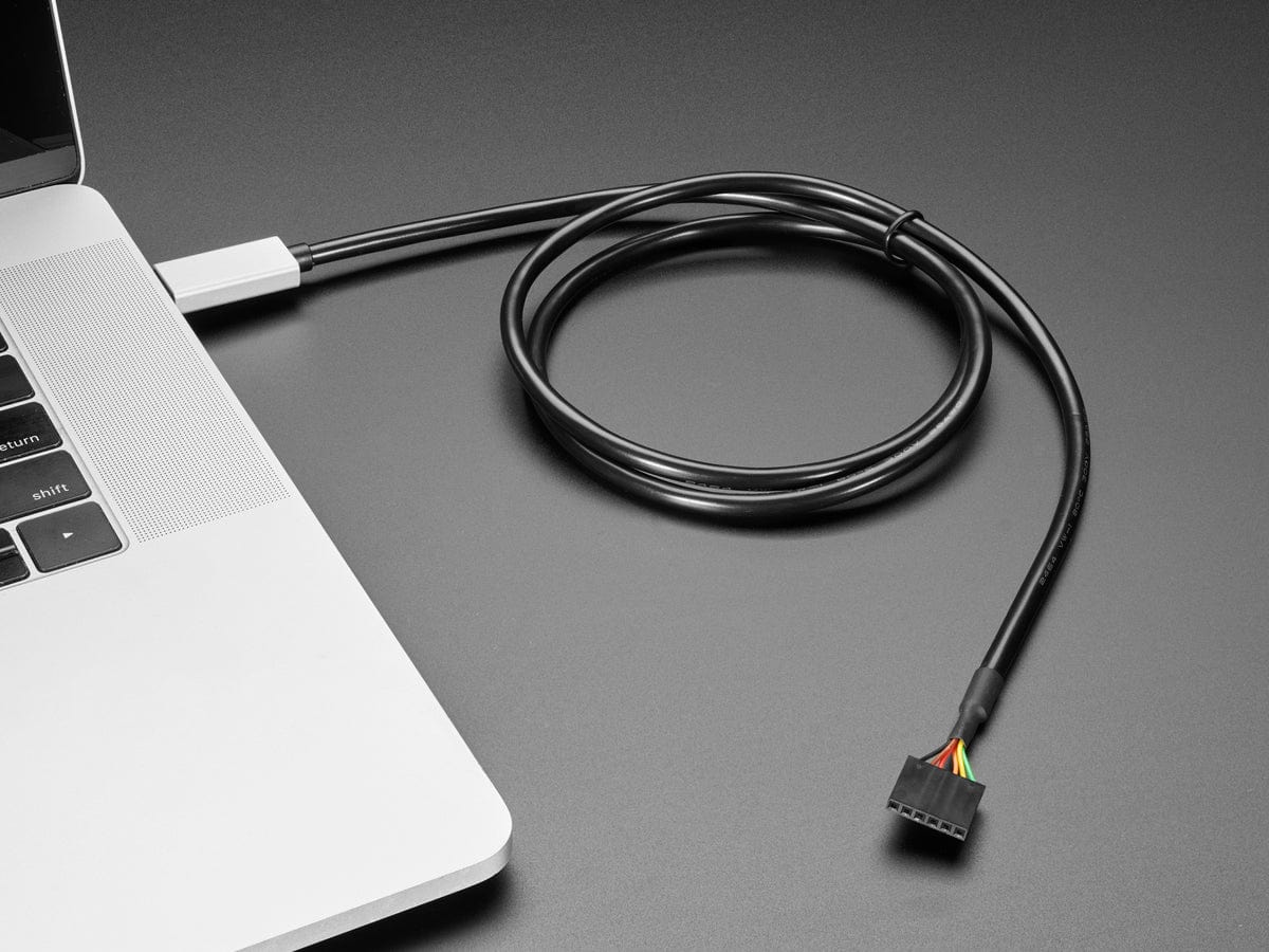 FTDI Serial TTL-232 USB Type C Cable - 3V Power and Logic - The Pi Hut