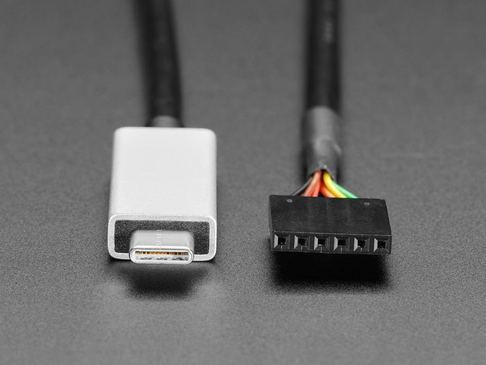 FTDI Serial TTL-232 USB Type C Cable - The Pi Hut
