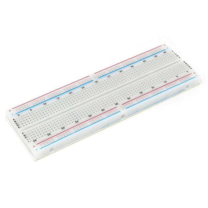 Full-Size Breadboard - White | The Pi Hut