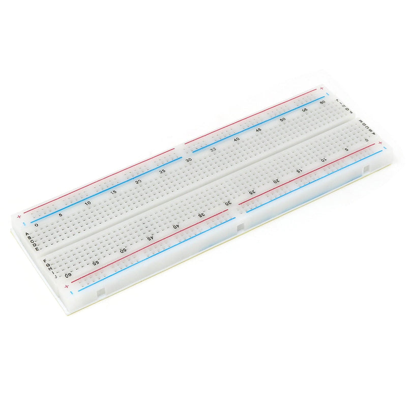 Full-Size Breadboard - White - The Pi Hut