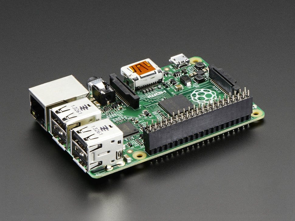 Short GPIO Header for Raspberry Pi - The Pi Hut