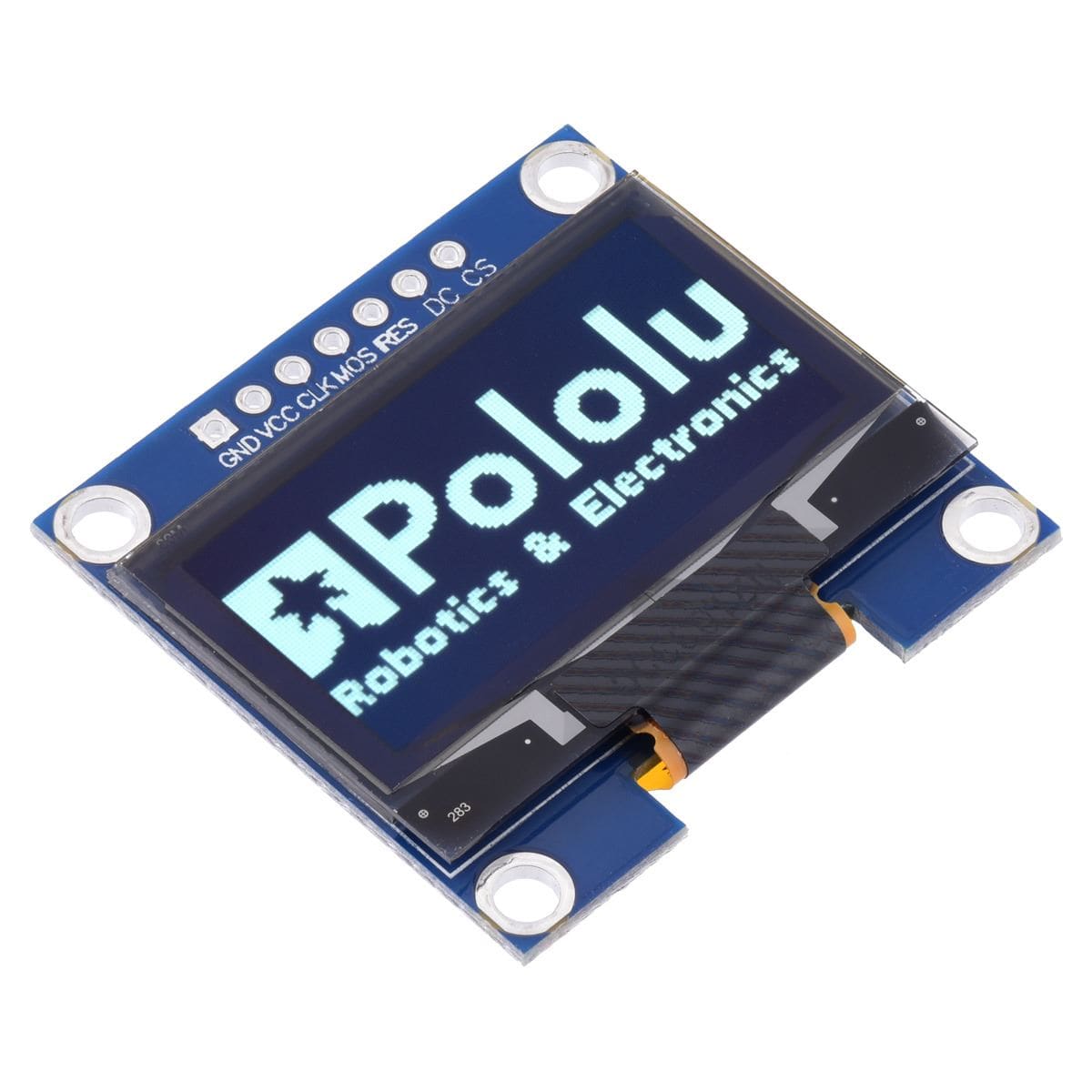 Graphical OLED Display: 128x64, 1.3", White, SPI - The Pi Hut