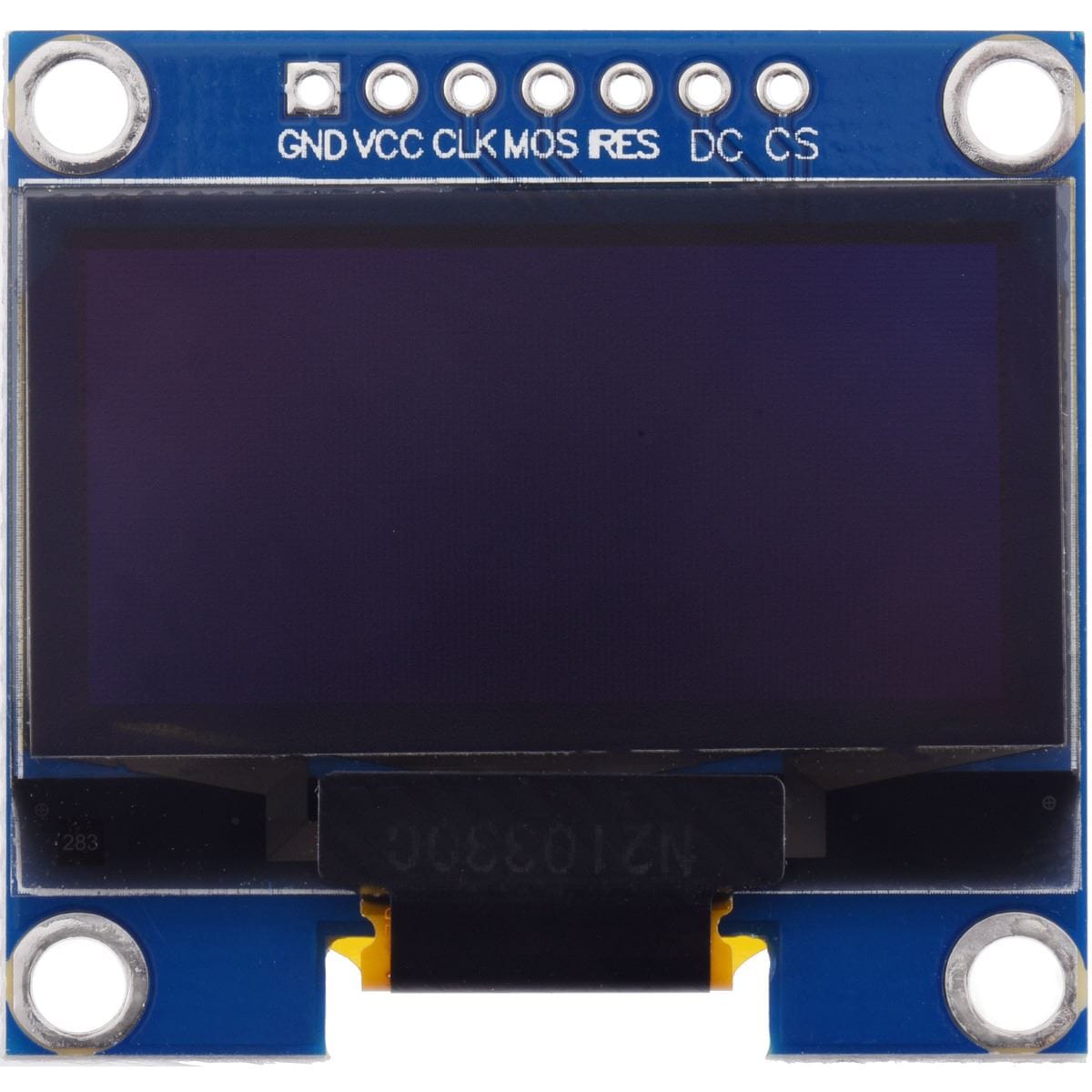 Graphical OLED Display: 128x64, 1.3", White, SPI - The Pi Hut