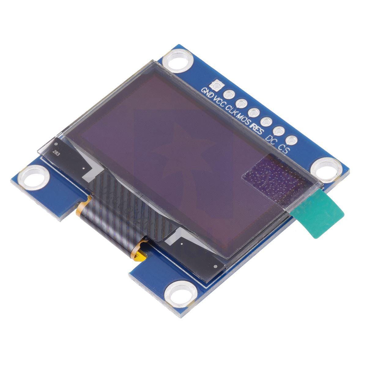 Graphical OLED Display: 128x64, 1.3", White, SPI - The Pi Hut