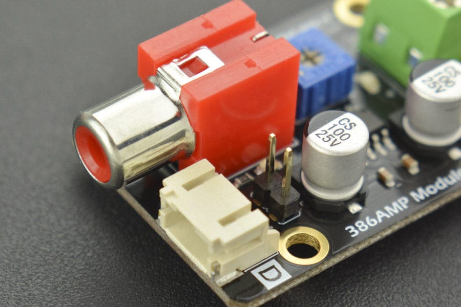 Gravity: 386AMP Audio Amplifier Module (Arduino Compatible) - The Pi Hut