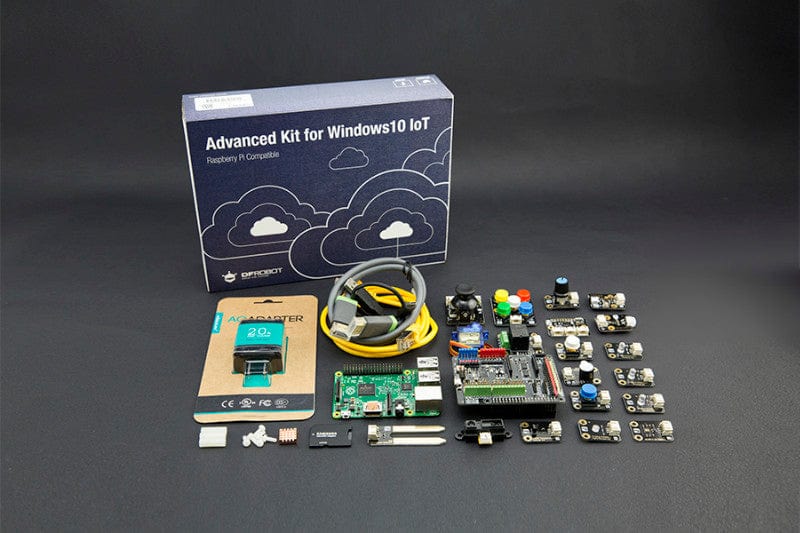 Gravity: Advanced Kit for Raspberry Pi 2 (Windows 10 IoT Compatible) - The Pi Hut