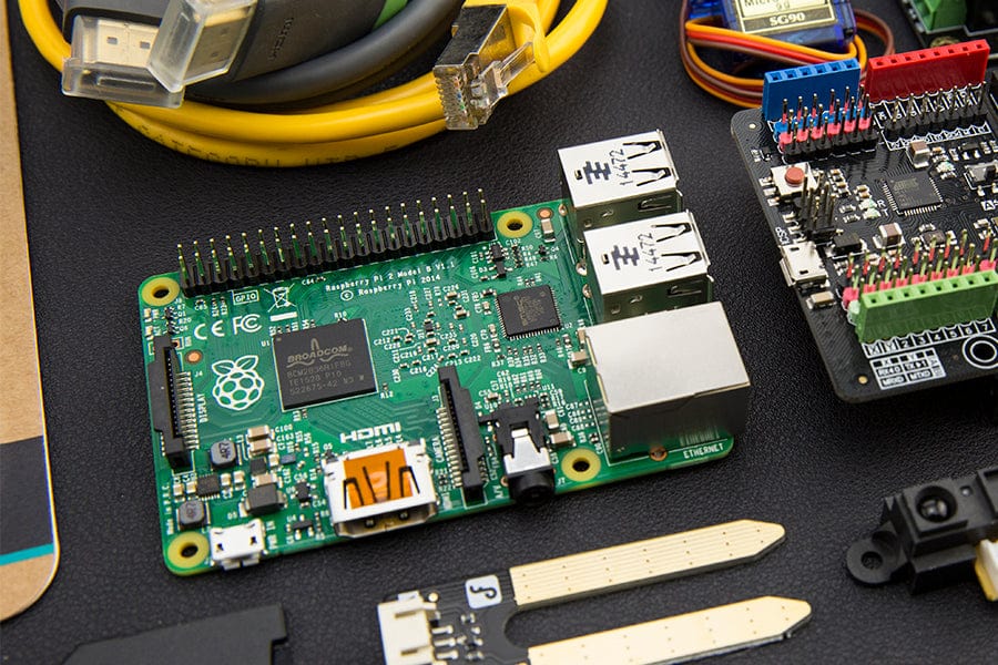 Gravity: Advanced Kit for Raspberry Pi 2 (Windows 10 IoT Compatible) - The Pi Hut