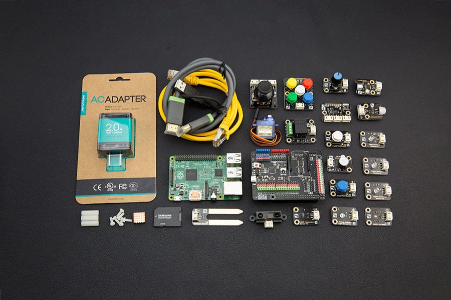 Gravity: Advanced Kit for Raspberry Pi 2 (Windows 10 IoT Compatible) - The Pi Hut