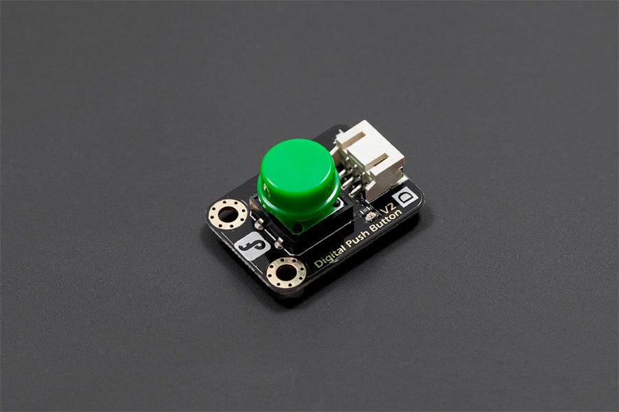 Gravity: Digital Push Button (Green) - The Pi Hut