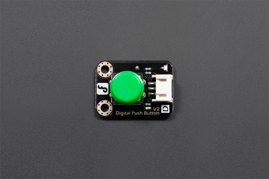 Gravity: Digital Push Button (Green) - The Pi Hut