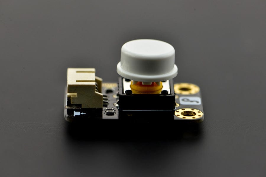 Gravity: Digital Push Button (White) - The Pi Hut