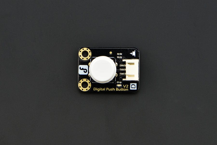 Gravity: Digital Push Button (White) - The Pi Hut