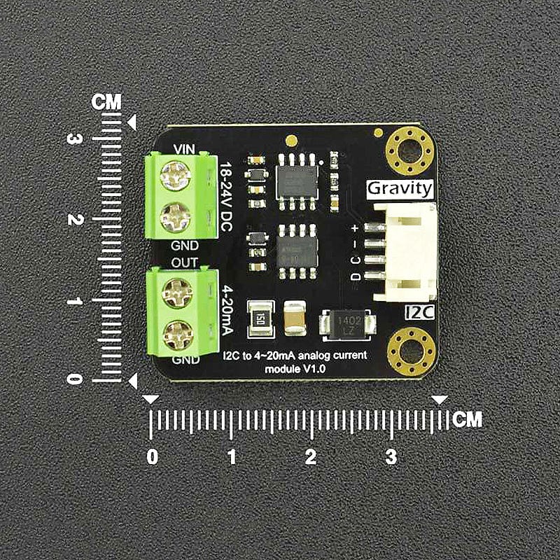 Gravity: I2C 4-20mA DAC Module - The Pi Hut