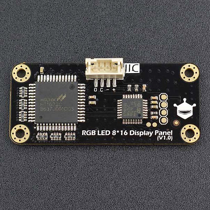 Gravity: I2C 8x16 RGB LED Matrix Panel - The Pi Hut