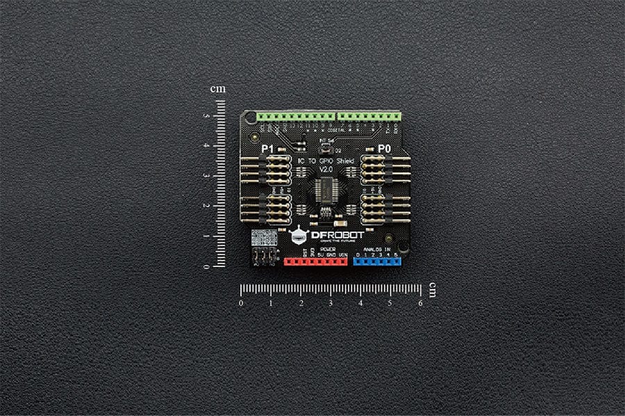 Gravity: I2C TO GPIO shield V2.0 - The Pi Hut