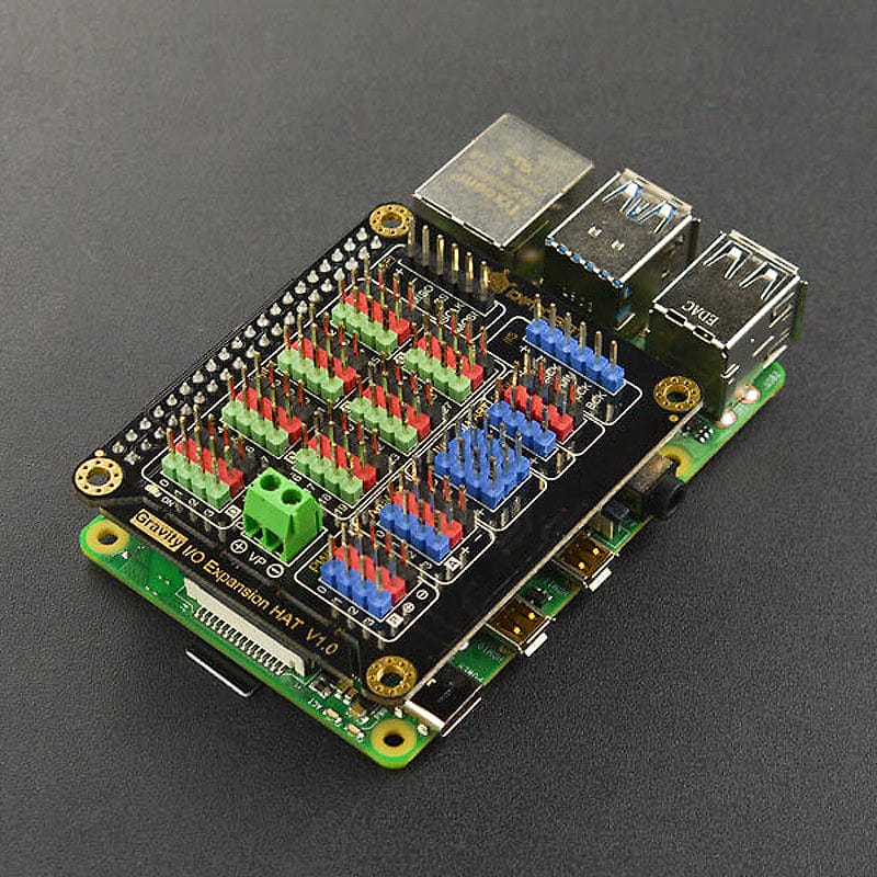 Gravity: IO Expansion HAT for Raspberry Pi - The Pi Hut