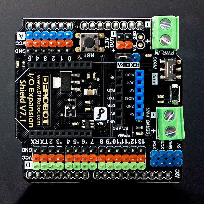 Gravity: IO Expansion Shield for Arduino V7.1 - The Pi Hut