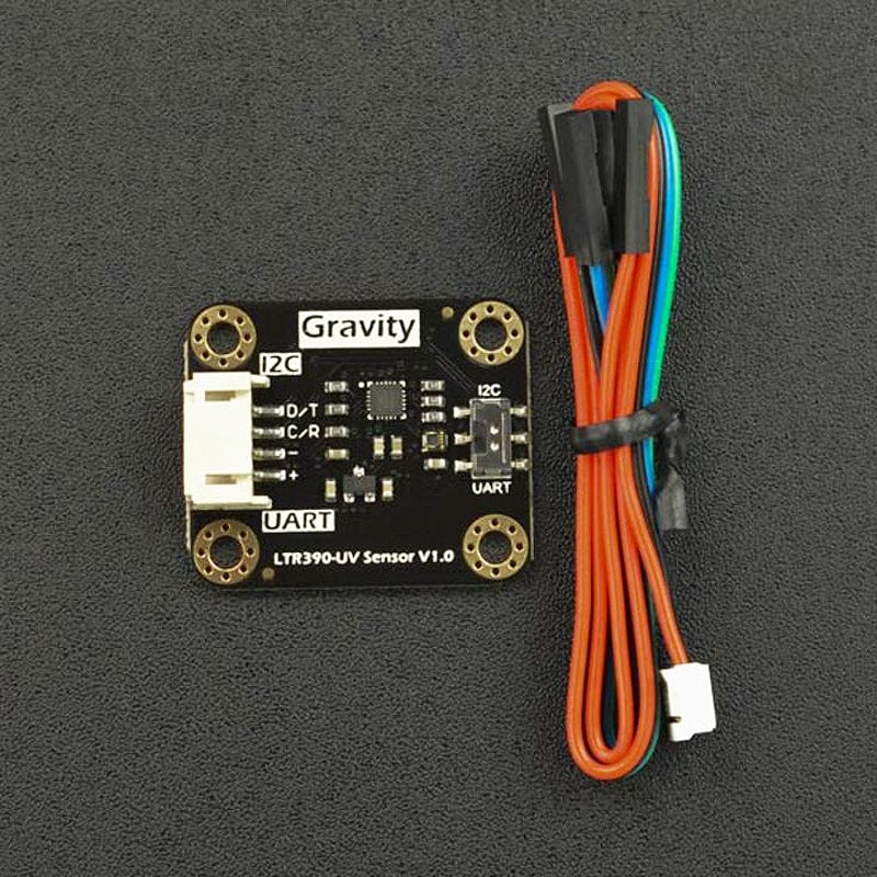 Gravity: LTR390 UV Light Sensor (280nm to 430nm) - I2C & UART - The Pi Hut