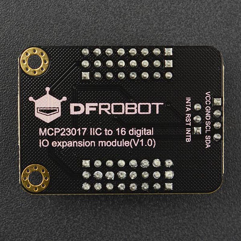 Gravity: MCP23017 I2C 16 Digital IO Expansion Module - The Pi Hut