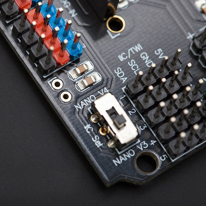 Gravity: Nano I/O Shield for Arduino Nano | The Pi Hut
