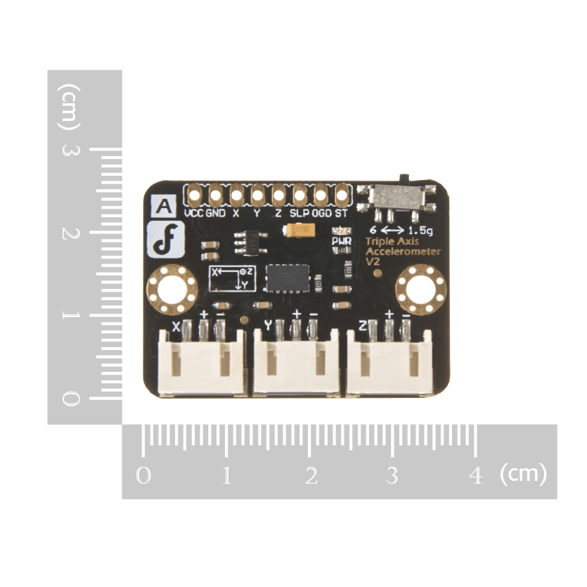 Gravity: Triple Axis Accelerometer - MMA7361 (±6g) - The Pi Hut