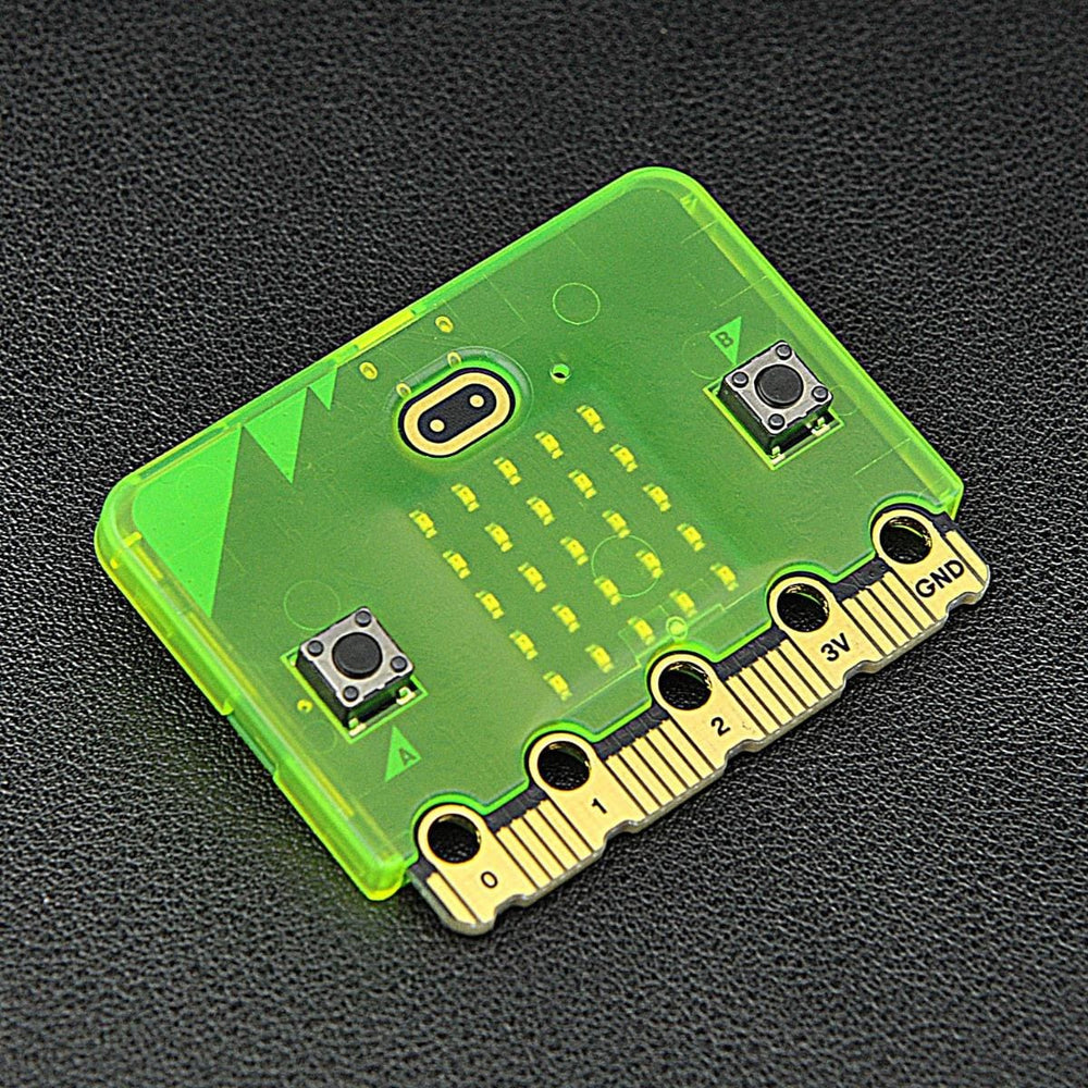 Green Frosted Case for micro:bit V2 - The Pi Hut