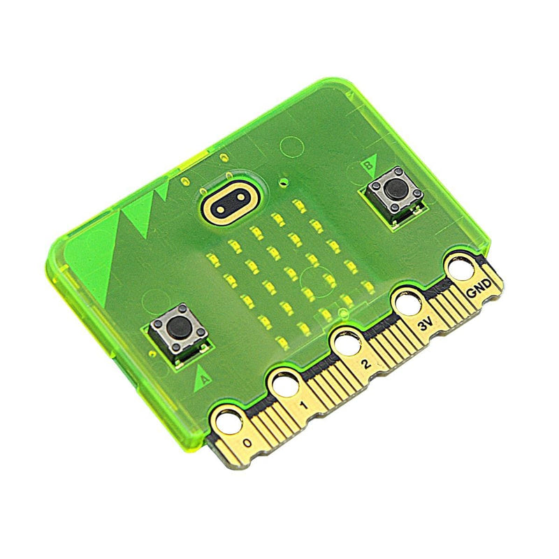 Green Frosted Case for micro:bit V2 - The Pi Hut
