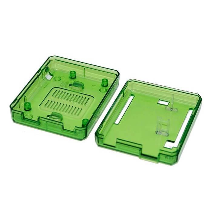 Green Protective case for Arduino Uno - The Pi Hut