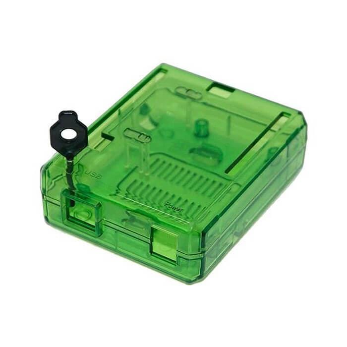 Green Protective case for Arduino Uno - The Pi Hut