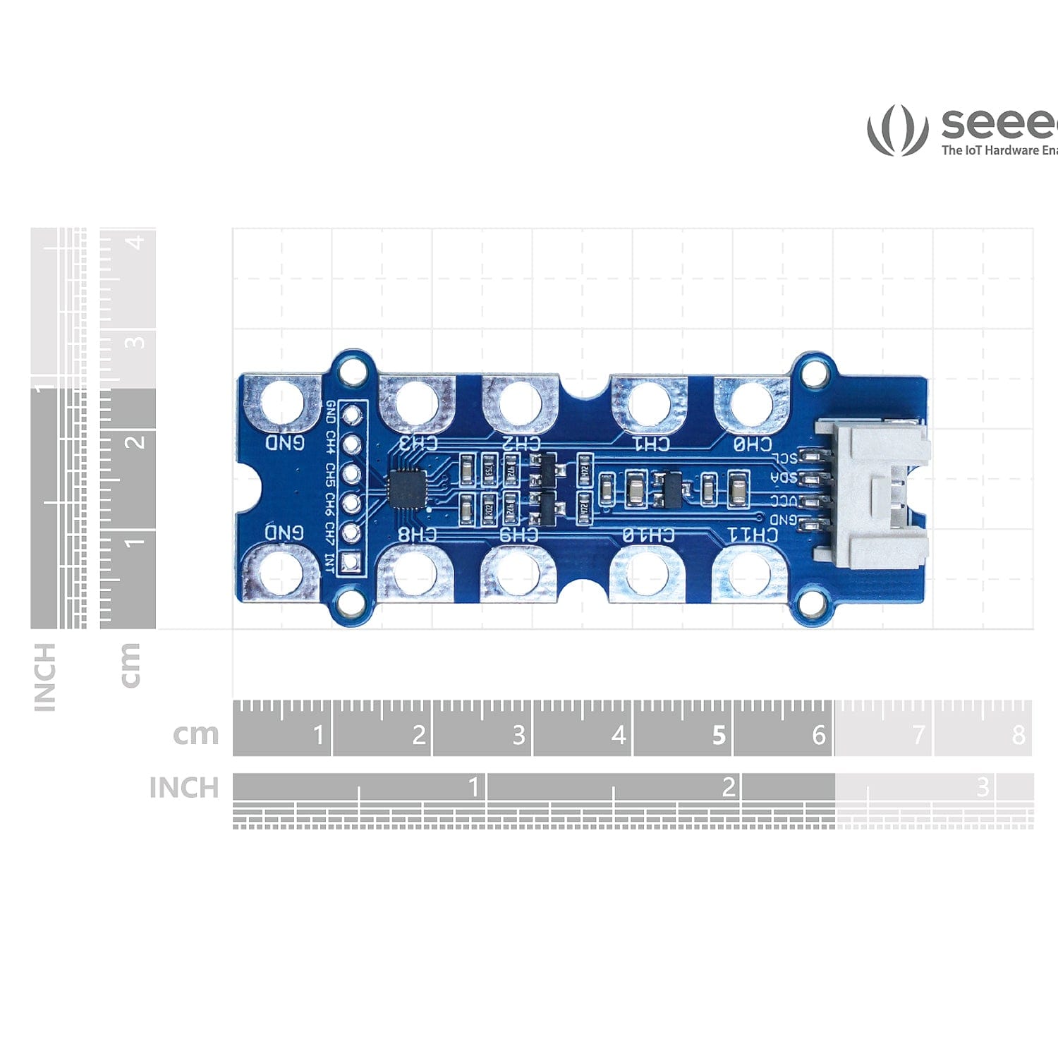 Grove - 12 Key Capacitive I2C Touch Sensor V3 - The Pi Hut