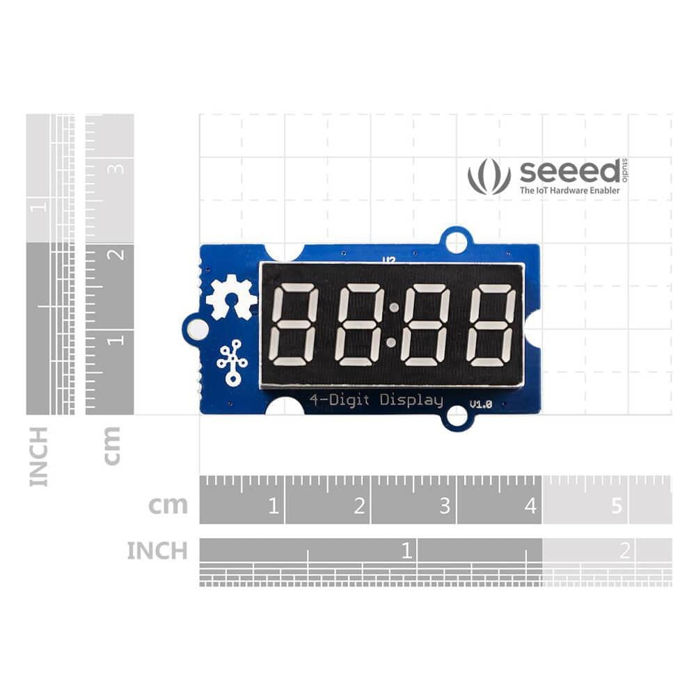 Grove - 4-Digit Display - The Pi Hut