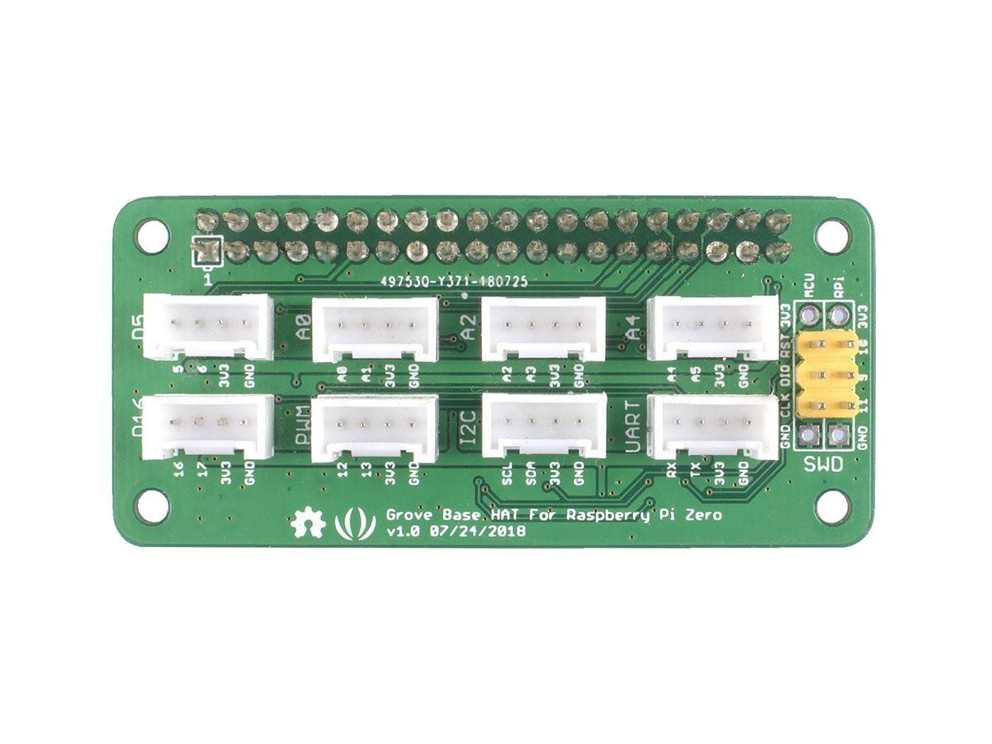 Grove Base HAT for Raspberry Pi Zero - The Pi Hut