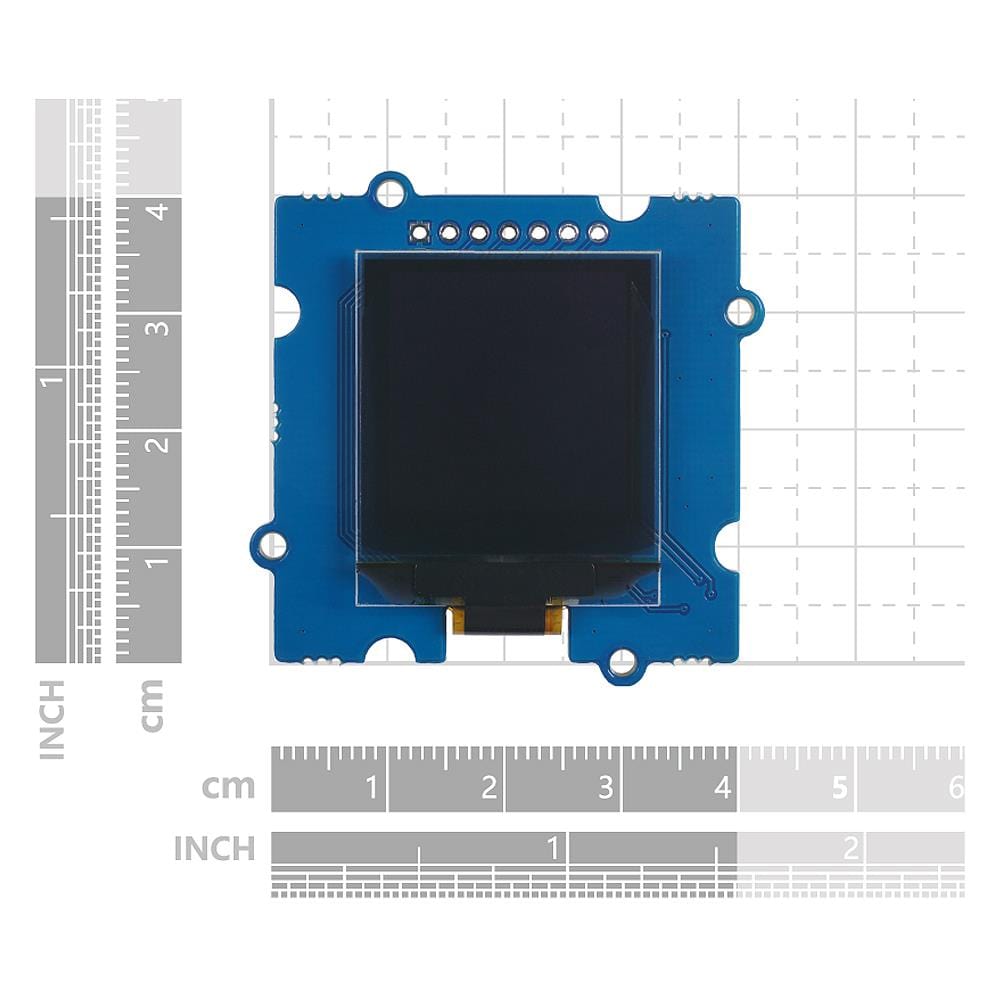 Grove - OLED Display 1.12" SH1107 V3.0 (SPI/IIC 3.3V/5V) - The Pi Hut