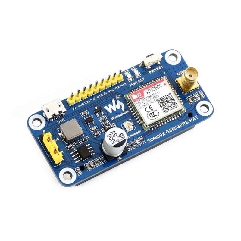 Usb Gsm Module With Raspberry Pi GSM, GPRS and Bluetooth HAT for Raspberry Pi - The Pi Hut