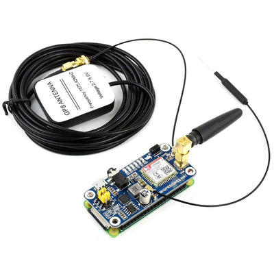 GSM, GPRS, GNSS, Bluetooth and RTC HAT for Raspberry Pi | The Pi Hut