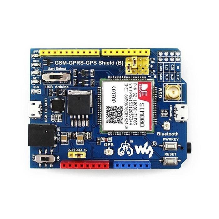 GSM/GPRS/GPS Shield for Arduino - The Pi Hut