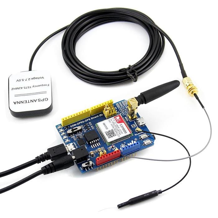 GSM/GPRS/GPS Shield for Arduino - The Pi Hut