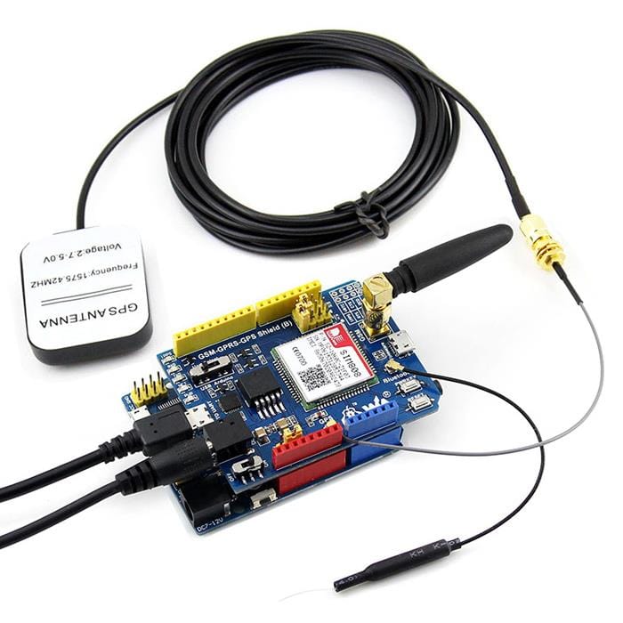 GSM/GPRS/GPS Shield for Arduino - The Pi Hut