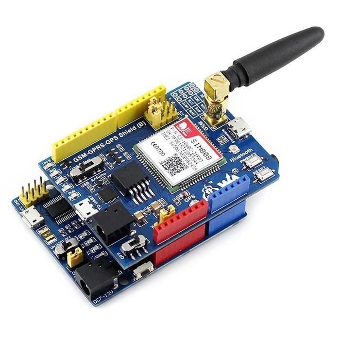 GSM/GPRS/GPS Shield for Arduino - The Pi Hut
