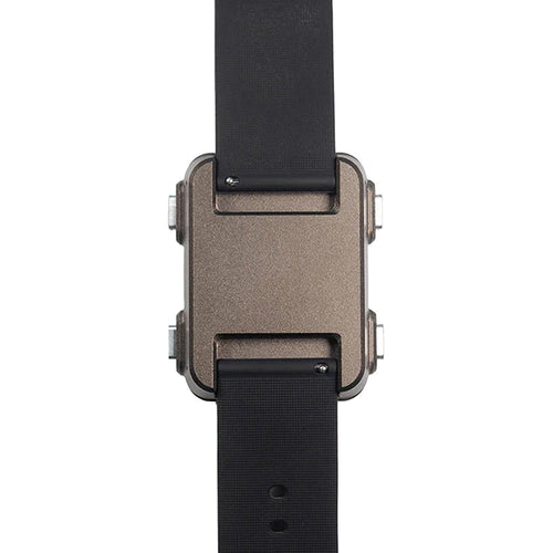 Gunmetal Almadilonium Case for Watchy The Pi Hut