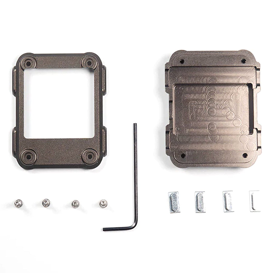 Gunmetal Almadilonium Case for Watchy The Pi Hut