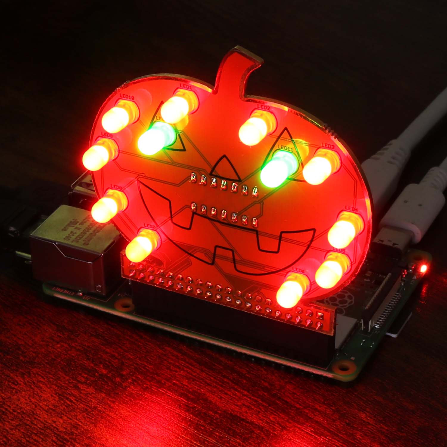 Halloween PumpkinPi for Raspberry Pi (Programmable) - The Pi Hut