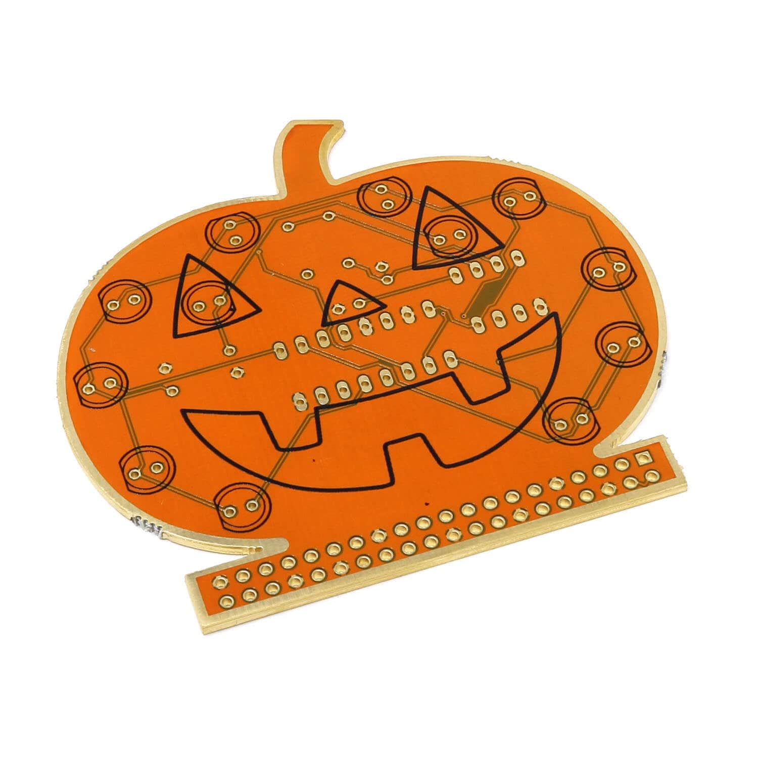 Halloween PumpkinPi Soldering Kit for Raspberry Pi (555 Timer) - The Pi Hut